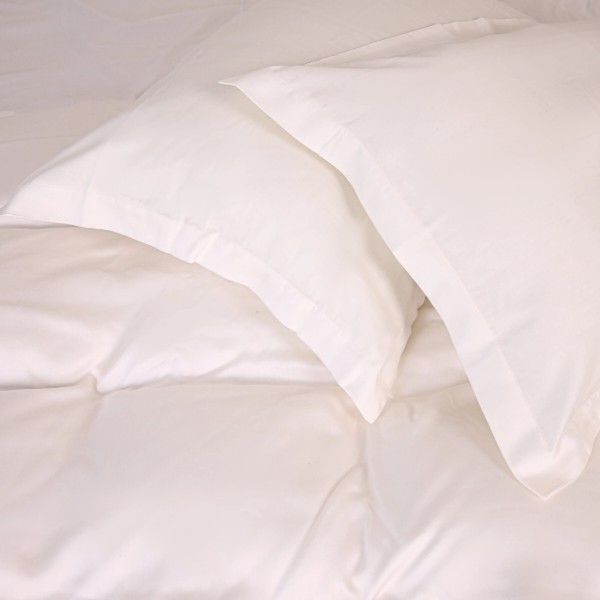 Фото - Комплект постельного белья детский MirSon Tencel №01 White 110х140 (2200009368493)