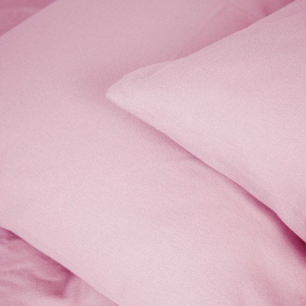 Фото - Комплект постельного белья детский MirSon Фланель 008 Pink 110х140 (2200009651120)