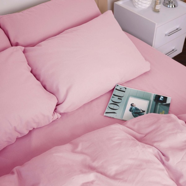 Фото - Комплект постельного белья детский MirSon Фланель 008 Pink 110х140 (2200009651120)