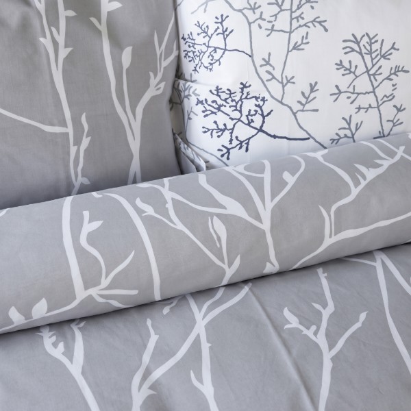 Фото - Комплект постільної білизни MirSon Бязь 17-0942 Elegant Mist 200х220 см (2200013010005)