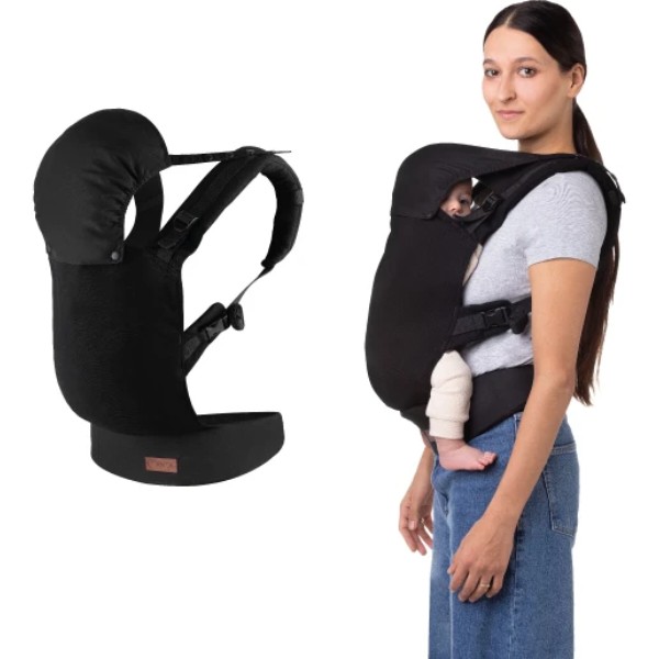 Фото - Рюкзак - кенгуру MoMi COLLET Black (NOSI00004)