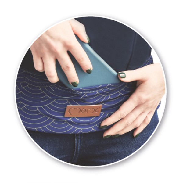 Фото - Рюкзак - кенгуру MoMi COLLET Blue (NOSI00002)