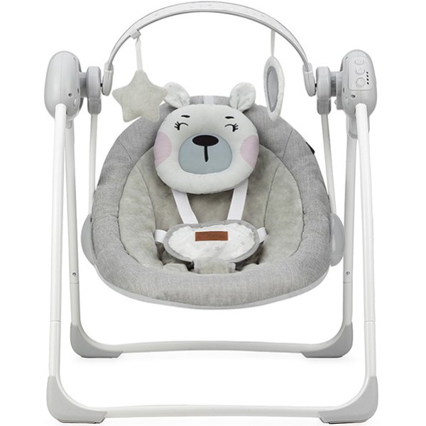Фото - Кресло-шезлонг MoMi LISS Bear Pink (BULE00014)