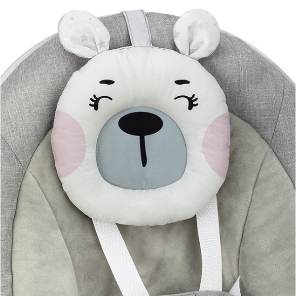 Фото - Кресло-шезлонг MoMi LISS Bear Pink (BULE00014)