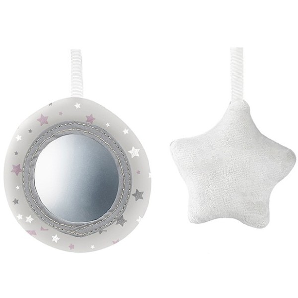 Фото - Кресло-шезлонг MoMi LISS Bear Pink (BULE00014)