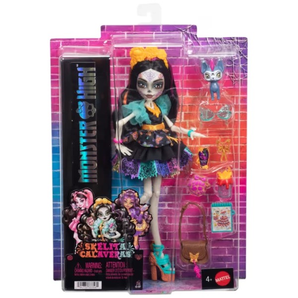Фото - Кукла Monster High Скелита Монстро-классика (JHK34)