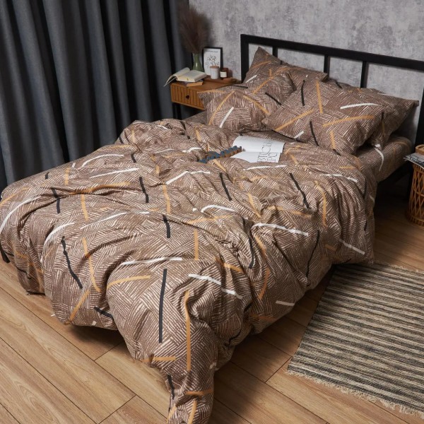 Фото - Комплект постільної білизни Moon&Star Мікросатин Premium «Terra Style» 143х210х2 наволочки 2х40х60 (MS-820008040)