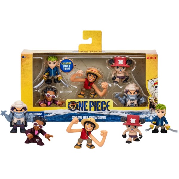 Фото - Набор игровых фигурок Moose ONE PIECE 5 шт. (63338)