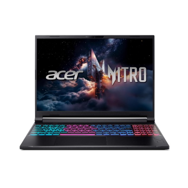 Фото - Ноутбук ігровий Acer Nitro V 16S ANV16S-71-705G (NH.U29EU.00C) Obsidian Black