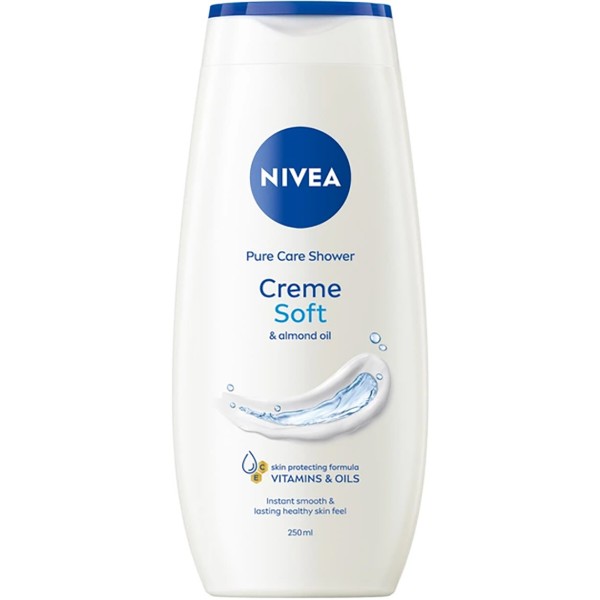 Фото - Гель для душа NIVEA shower крем софт и миндальное масло 250 мл (4005808124015) Фото - Гель для душа NIVEA shower крем софт и миндальное масло 250 мл (4005808124015)