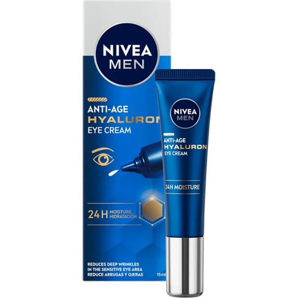 Фото - Крем для шкіри навколо очей NIVEA антивік гіалурон 15 мл (4005900822529) Фото - Крем для шкіри навколо очей NIVEA антивік гіалурон 15 мл (4005900822529)