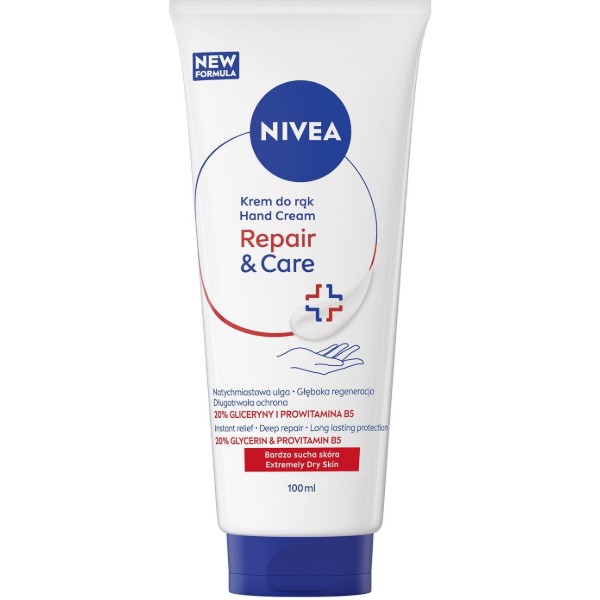 Фото - Крем для рук і нігтів NIVEA відновлення та догляд 100 мл (4006000029825)