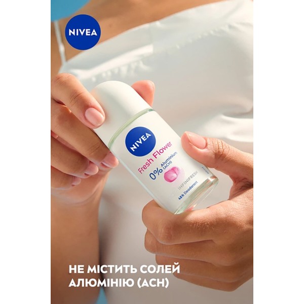 Фото - Дезодорант шариковый NIVEA свежесть цветка 50 мл (42289388)