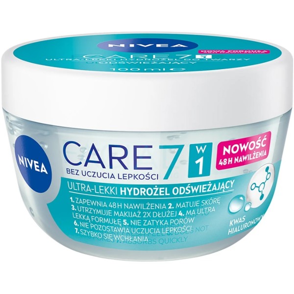 Фото - Крем для обличчя NIVEA care гідрогель 100 мл (42397984) Фото - Крем для обличчя NIVEA care гідрогель 100 мл (42397984)
