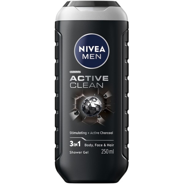 Фото - Гель для душа NIVEA Men акт очищ 3в1 д/тела лица и вол 250 мл (5900017042435) Фото - Гель для душа NIVEA Men акт очищ 3в1 д/тела лица и вол 250 мл (5900017042435)