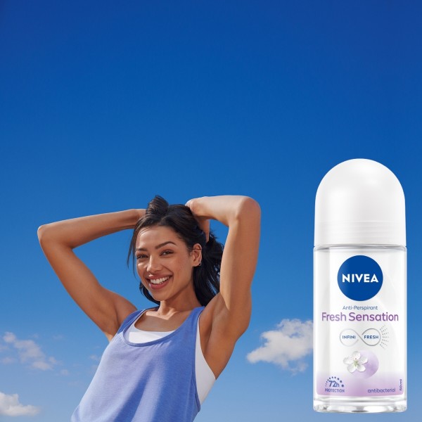 Фото - Дезодорант кульковий NIVEA deo відчуття свіжості 50 мл (5900017089546)