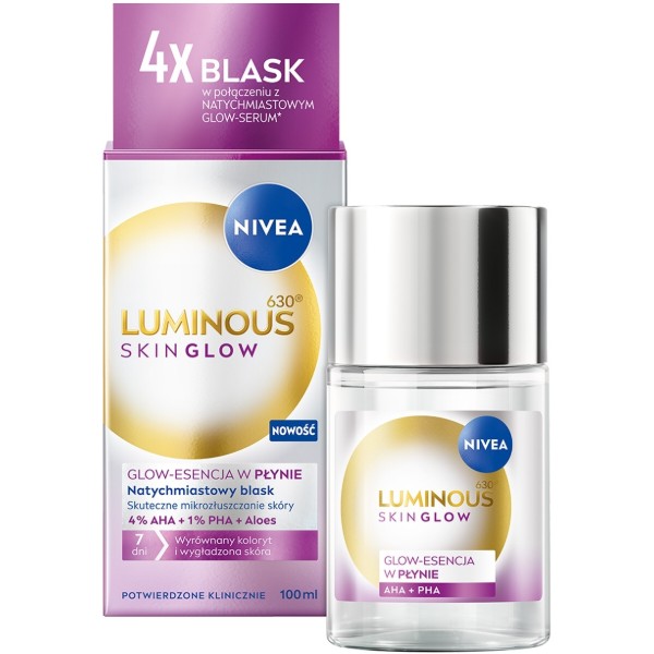 Фото - Крем для обличчя NIVEA Luminous 630 ексфоліант рідк сяйво шкіри 100 мл (5900017100050)