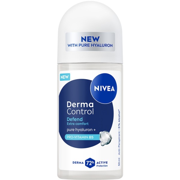 Фото - Дезодорант кульковий NIVEA дерма контроль зах та екстракомф 50 мл (5900017100227)