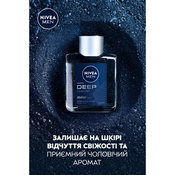 Фото - Лосьон после бритья NIVEA for men Deep comfort 100 мл (5900017102566)