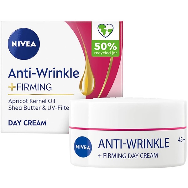Фото - Крем для обличчя NIVEA visage пр зморш+пружність 45+ 50 мл (5900017103495)