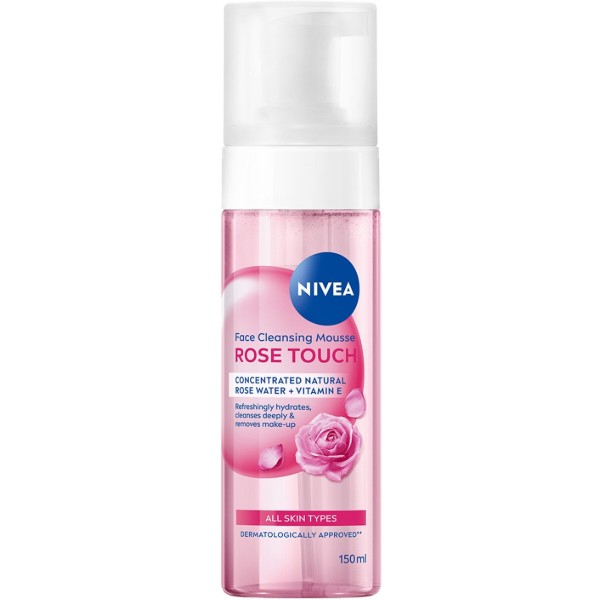 Фото - Пенка для умывания NIVEA visage мус очищающий Rose Touch 150 мл (5900017103815) Фото - Пенка для умывания NIVEA visage мус очищающий Rose Touch 150 мл (5900017103815)