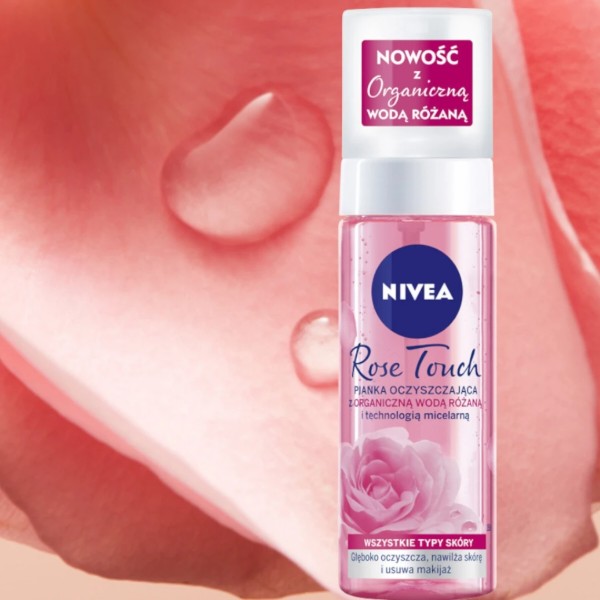 Фото - Пенка для умывания NIVEA visage мус очищающий Rose Touch 150 мл (5900017103815)