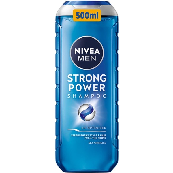 Фото - Шампунь мужской NIVEA strong power 500 мл (9005800388908)