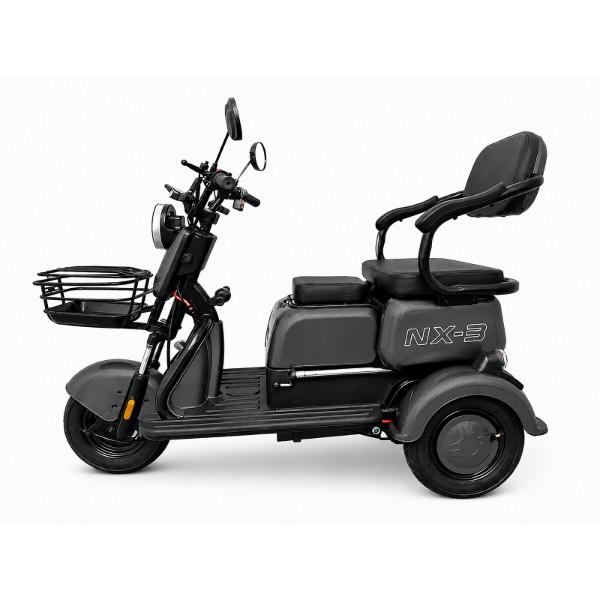 Фото - Электроскутер Techno 600W 60V/20Ah NX3 Grey