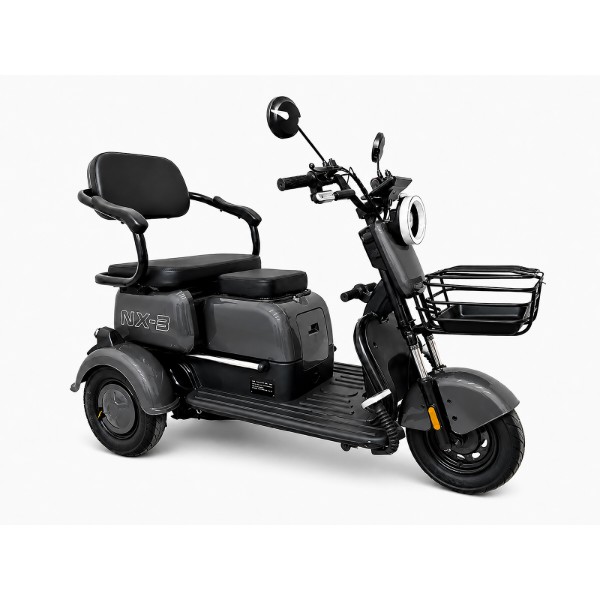 Фото - Электроскутер Techno 600W 60V/20Ah NX3 Grey
