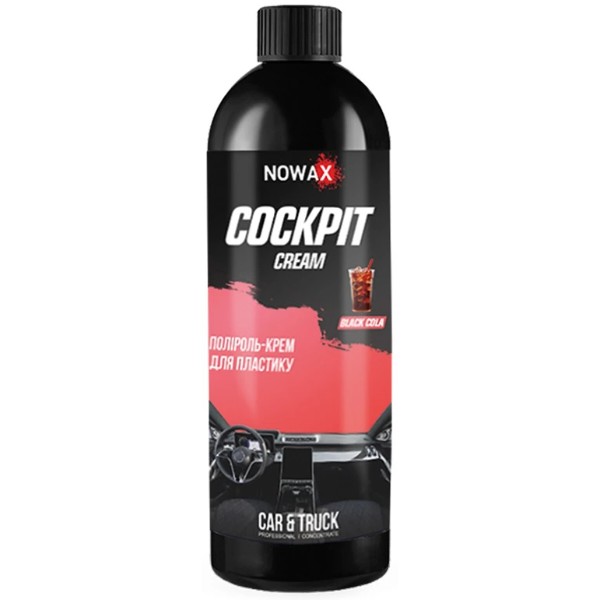 Фото - Поліроль для авто NOWAX Cockpit Cream Black Cola 750 мл (NX75022)