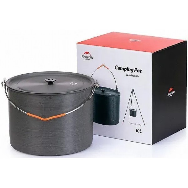 Фото - Котел Naturehike Camping 10 л Grey NH19CJ003 (6927595738276)