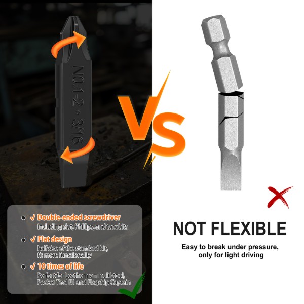 Фото - Набір біт для викрутки NexTool Flagship Captain та Pocket tool (NE20359)