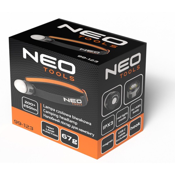 Фото - Фонарь аккумуляторный Neo Tools Bivouac (99-123)