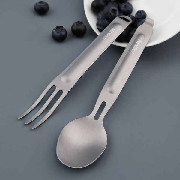 Фото - Набор столовых приборов туристических NexTool Outdoor Spoon Fork (NE0124)
