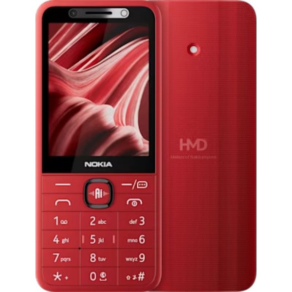 Фото - Мобільний телефон Nokia 215 4G DS 2026 Red Фото - Мобільний телефон Nokia 215 4G DS 2026 Red