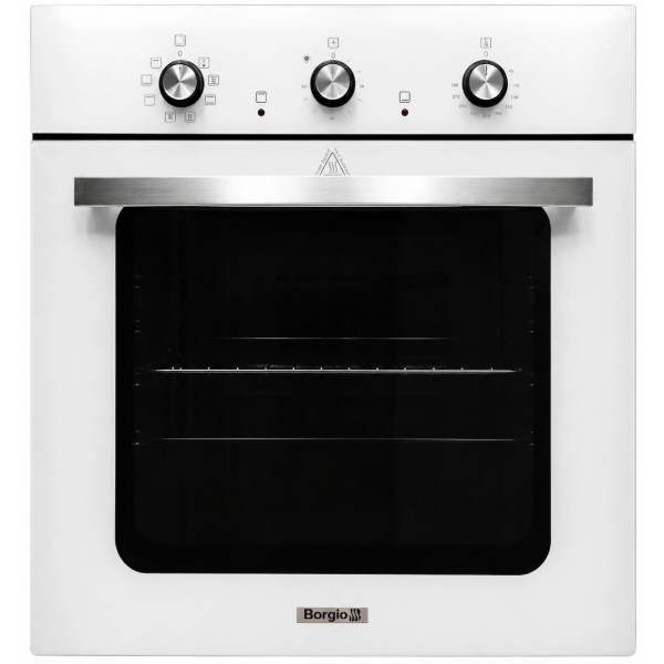 Фото - Духова шафа Borgio OFT 208.02 White Glass Фото - Духова шафа Borgio OFT 208.02 White Glass