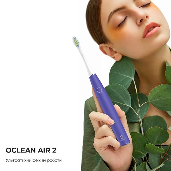 Фото - Зубна щітка електрична Oclean Air 2 Purple (6970810550436)