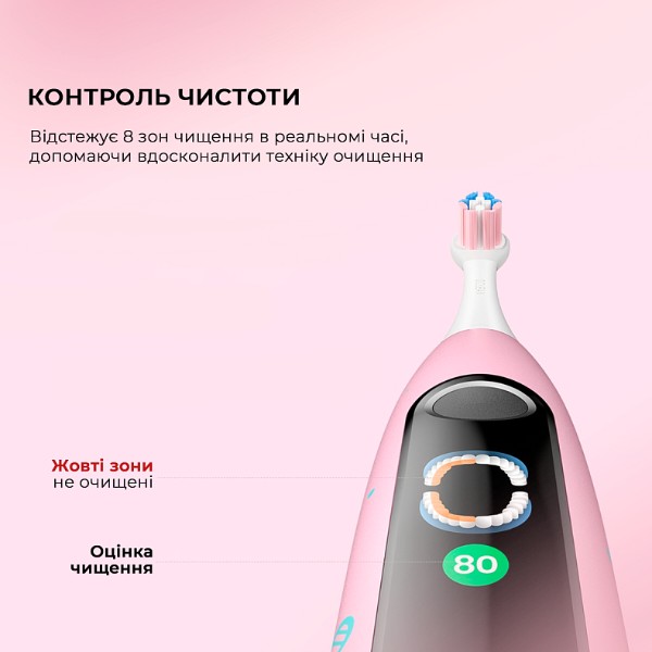 Фото - Зубная щетка электрическая Oclean X Kids Electric Toothbrush Black (6970810557206)
