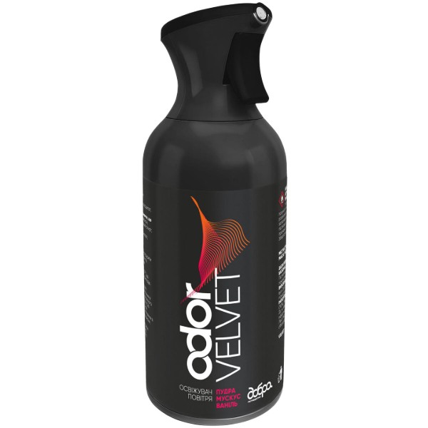 Фото - Освежитель воздуха аэрозольный Odor Velvet 250 мл (4820086524414) Фото - Освежитель воздуха аэрозольный Odor Velvet 250 мл (4820086524414)