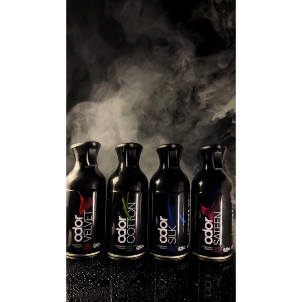 Фото - Освежитель воздуха аэрозольный Odor Premium Cotton 250 мл парфюмированный (4820086524476)