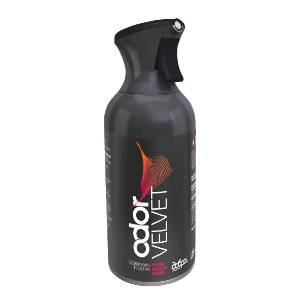 Фото - Освежитель воздуха аэрозольный Odor Premium Velvet 250 мл парфюмированный (4820086524414)