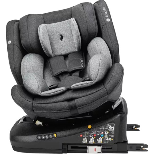Фото - Автокресло Osann Eno360 i-Size Dark Grey Melange