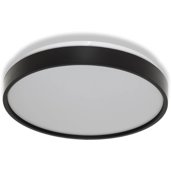 Фото - Світлодіодний світильник Osram CEILING LUXO 18Вт 4000К Black (4099854651113)