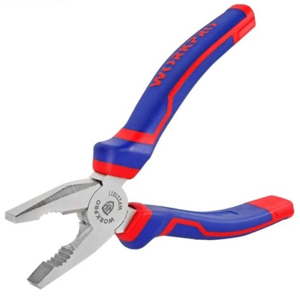 Фото - Плоскогубці WORKPRO 200 мм PRO (W031006)