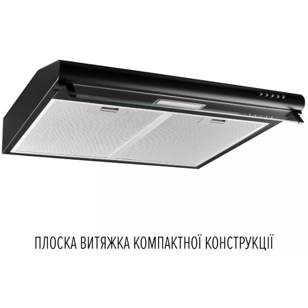 Фото - Витяжка традиційна Perfelli PL 6244 BL LED