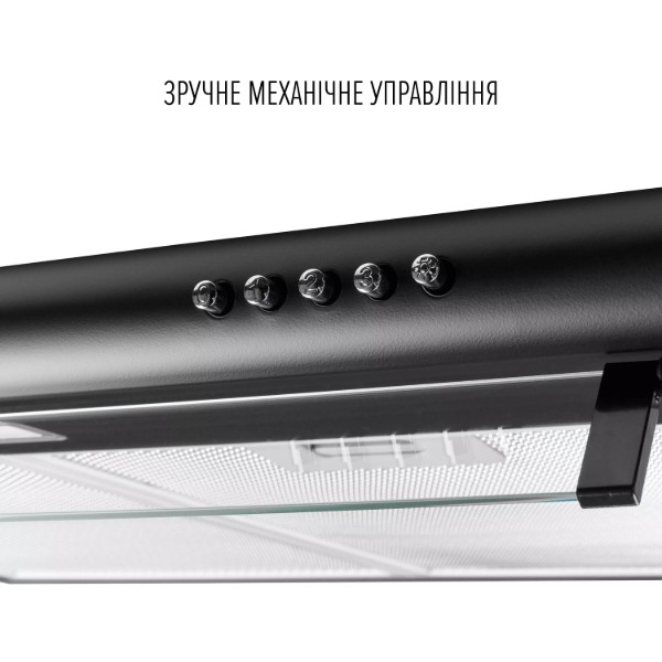 Фото - Витяжка традиційна Perfelli PL 6244 BL LED