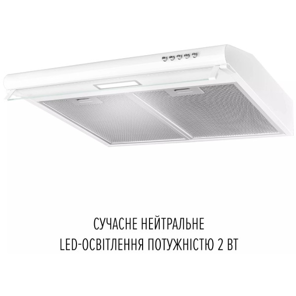 Фото - Вытяжка традиционная Perfelli PL 6244 W LED
