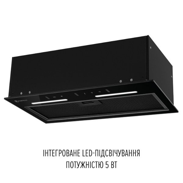 Фото - Вытяжка встраиваемая Perfelli VIOLA 5JWRB NERO