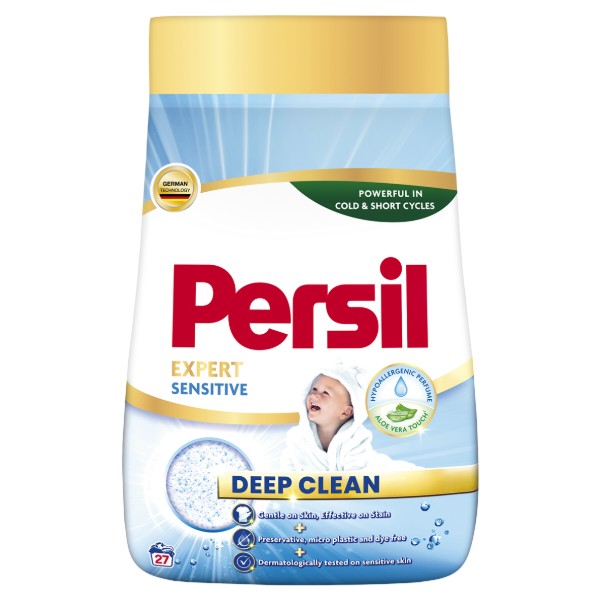 Фото - Пральний порошок Persil Автомат Сенсітів 4,05 кг 27 циклів Фото - Пральний порошок Persil Автомат Сенсітів 4,05 кг 27 циклів