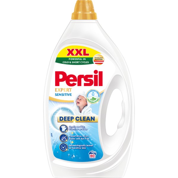 Фото - Гель для прання Persil Сенсітів 2,7 л, 60 цикла